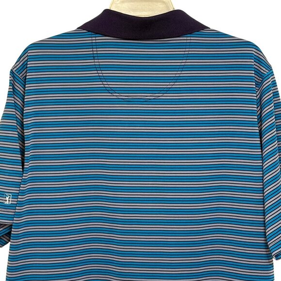 PGA Tour Mens Stretch Short Sleeve Stripes Golf Polo - Size XL - Picture 6 of 6